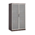 Double Door Storage Cabinet with Optional Non Locking Glass Doors +$989.00