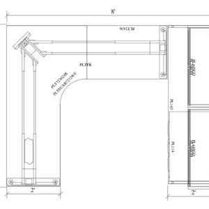 Corner Standing Desk - Package 1-MO - Image 3