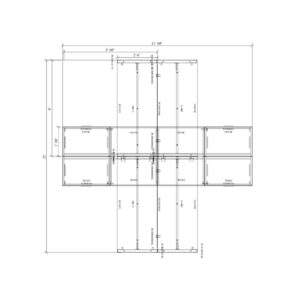 Elements L Shaped Desk with Credenza Storage- Package 15-MO - Image 3