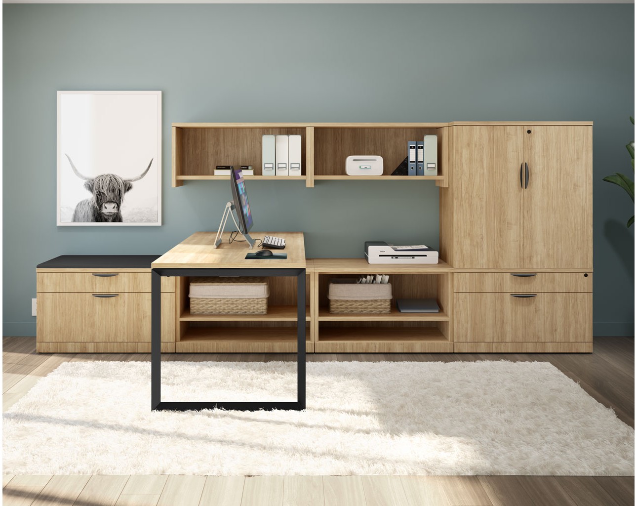 Encore Executive Office Desk - Pacakge 9-MO