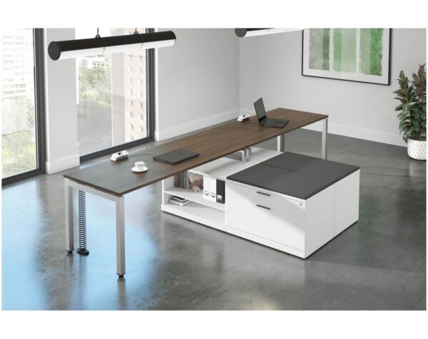 L Shaped Desk with Storage - 7-MO L Shaped Desk with Storage - 7-MO