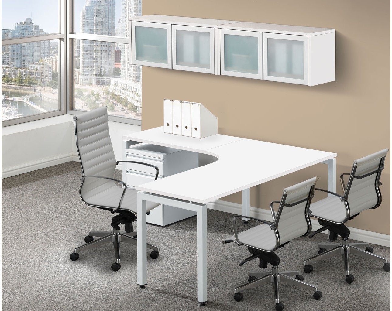 Radius Corner Desk - Package 14-MO