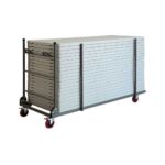 rectangular folding table dolly