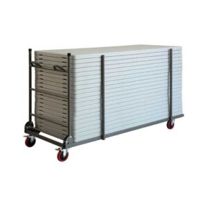 rectangular folding table dolly