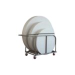 round folding table dolly