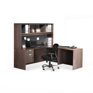 66" L-Shape Corner Executive Desk - Image 1