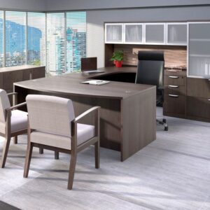 CLASSIC 71″ BOWFRONT WITH RADIUS CORNER DESK - Image 1