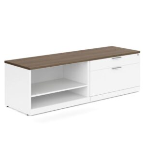 ELEMENTS STORAGE BOOKCASE COMBO CABINET - Image 4