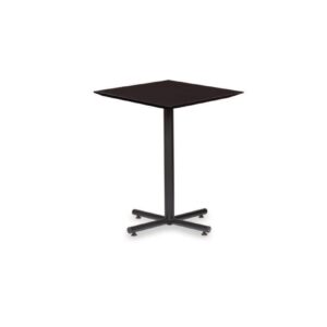 29"H CLASSIC MEETING TABLE WITH BLACK METAL BASE - Image 2
