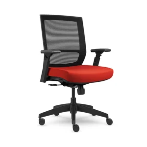 Allseating_Entail_BlackBase_RedSeat_3Q_Mikmaq_Office_Furniture