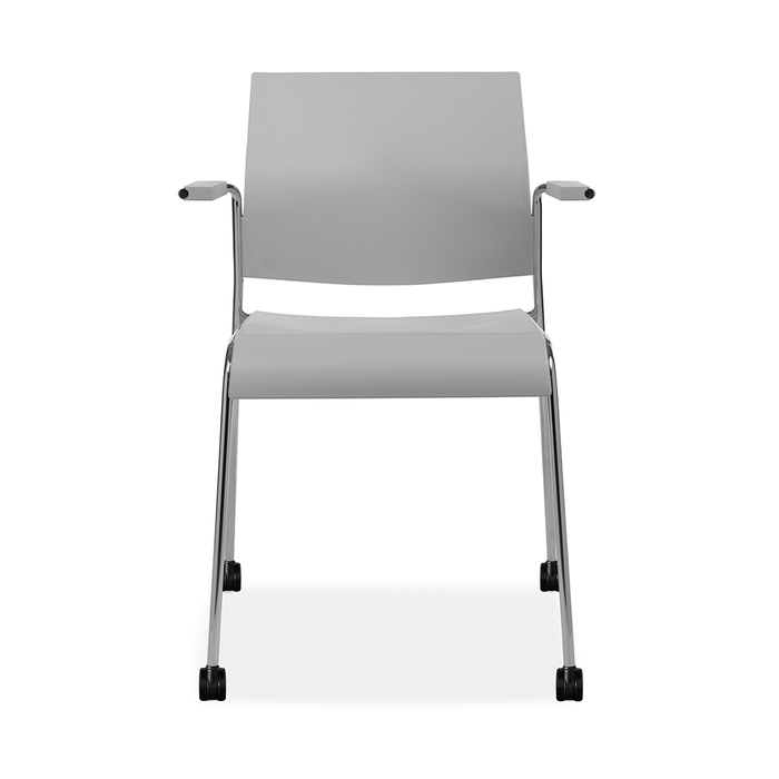 Allseating_Tuck_4legCasters_WA_Poly_Haze_Front_Mi’kmaq_Office_Furniture