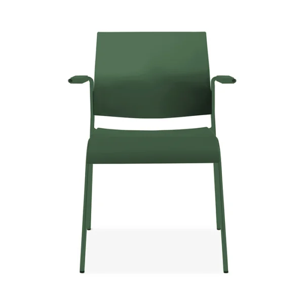 Allseating_Tuck_4leg_WA_Poly_Pine_Front_Mikmaq_Office_Furniture