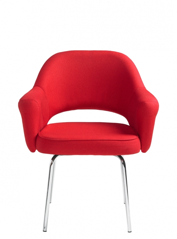 1101_Front_Red_Office_Chair_Mi'kmaq_Office_Furniture