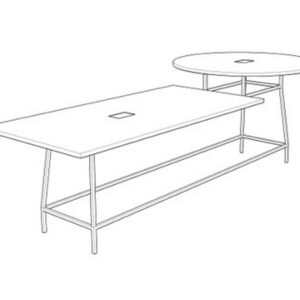 6D-6 Meeting Tables, Tiered