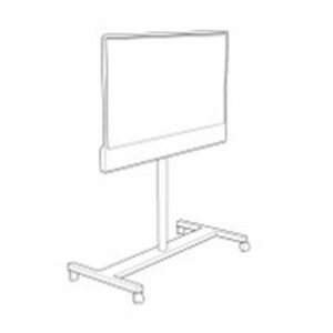 6A-3 Media Carts and Mobile Monitor Display Mounts