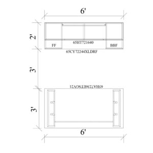 Executive Wood Office Suite EHA-K-1 - Image 3