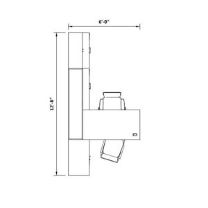 Artopex Executive L-Shaped Desk TO-14-05 - Image 3