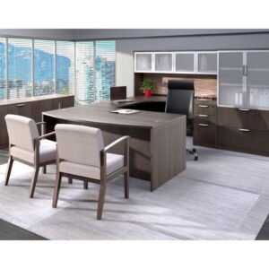 Classic U Shaped Executive Desk - Package 1-CC-L - Image 1