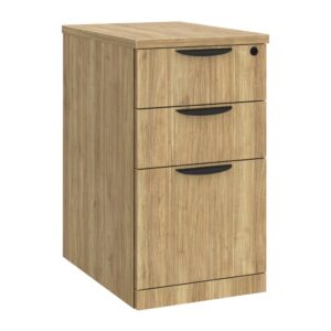 3 Drawer Classic Locking Mobile Pedestal - Image 4