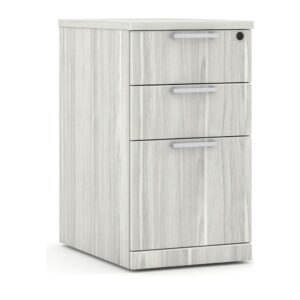 3 Drawer Classic Locking Mobile Pedestal - Image 1