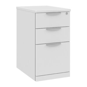 3 Drawer Classic Locking Mobile Pedestal - Image 5