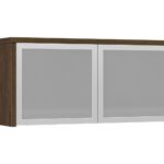 Wall Mounted Storage Hutch With Glass Doors PL208OH/44SGD +$359.00