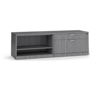 Elements Storage Cabinet and Bookshelf Credenza - Image 7