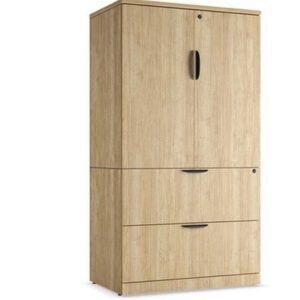 Locking Storage Cabinet and Lateral File Combo Unit - Image 5