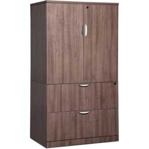 Locking Storage Cabinet and Lateral File Combo Unit - Image 10
