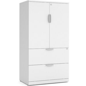 Locking Storage Cabinet and Lateral File Combo Unit - Image 7