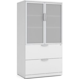 Locking Storage Cabinet and Lateral File Combo Unit - Image 6