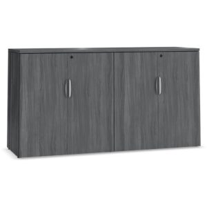 38"H Locking Double Door Storage Credenza - Image 3