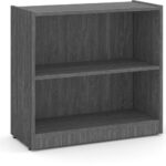 Heavy Duty Bookshelves - 2 Shelf - Newport Grey