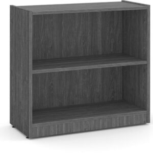 Heavy Duty Bookshelves - 2 Shelf - Newport Grey