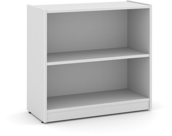 Heavy Duty Bookshelves - 2 Shelf - White