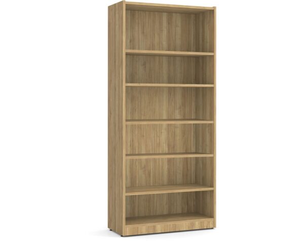 Heavy Duty Bookshelves - 6 Shelf - Aspen