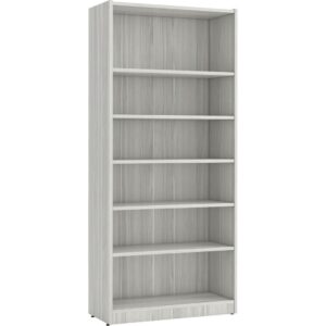 Heavy Duty Bookshelves - 6 Shelf - Silver Birch