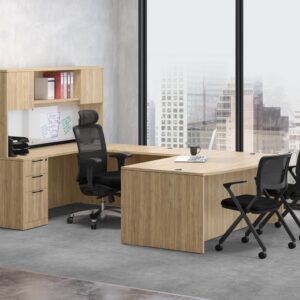 Classic U Shaped Executive Desk - Package 1-CC-R - Image 1