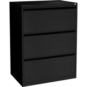 Steelwise Lateral Filing Cabinet - 3 Drawer - Image 4