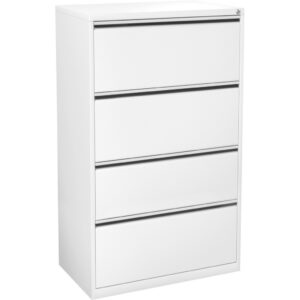 Steelwise Lateral Filing Cabinet - 4 Drawer - Image 2