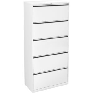 Steelwise Lateral Filing Cabinet - 5 Drawer - Image 4