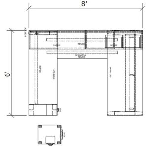 Tayco Halifax Desk Package - TH05 - Image 3
