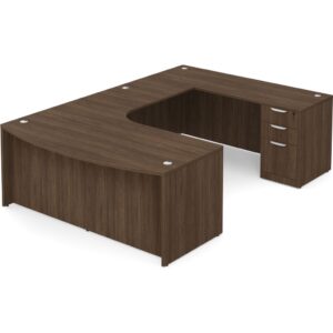 Classic U Shaped Executive Desk - Package 1-CC-L - Image 3