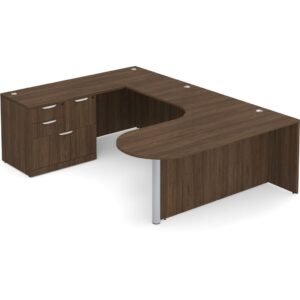 U Shaped Desk - Left Hand Bullet Return - Image 5