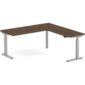 L Shaped Standing Desk with Storage - Package 5-MO - Image 4