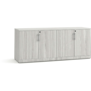 29"H Locking Double Door Storage Credenza - Image 7