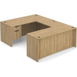 Straight Front U Shaped Desk - Image 3