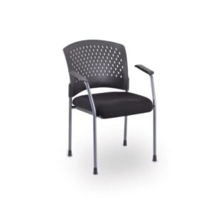 Agenda 2 Stackable Guest Chair with Arms - Image 1