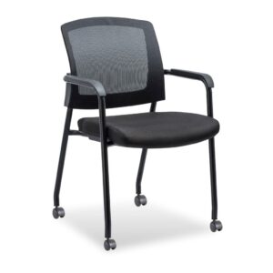 Aero Stackable Guest Chair With Arms - Image 5