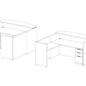 Classic Reception Desk Package - B5 - Image 6